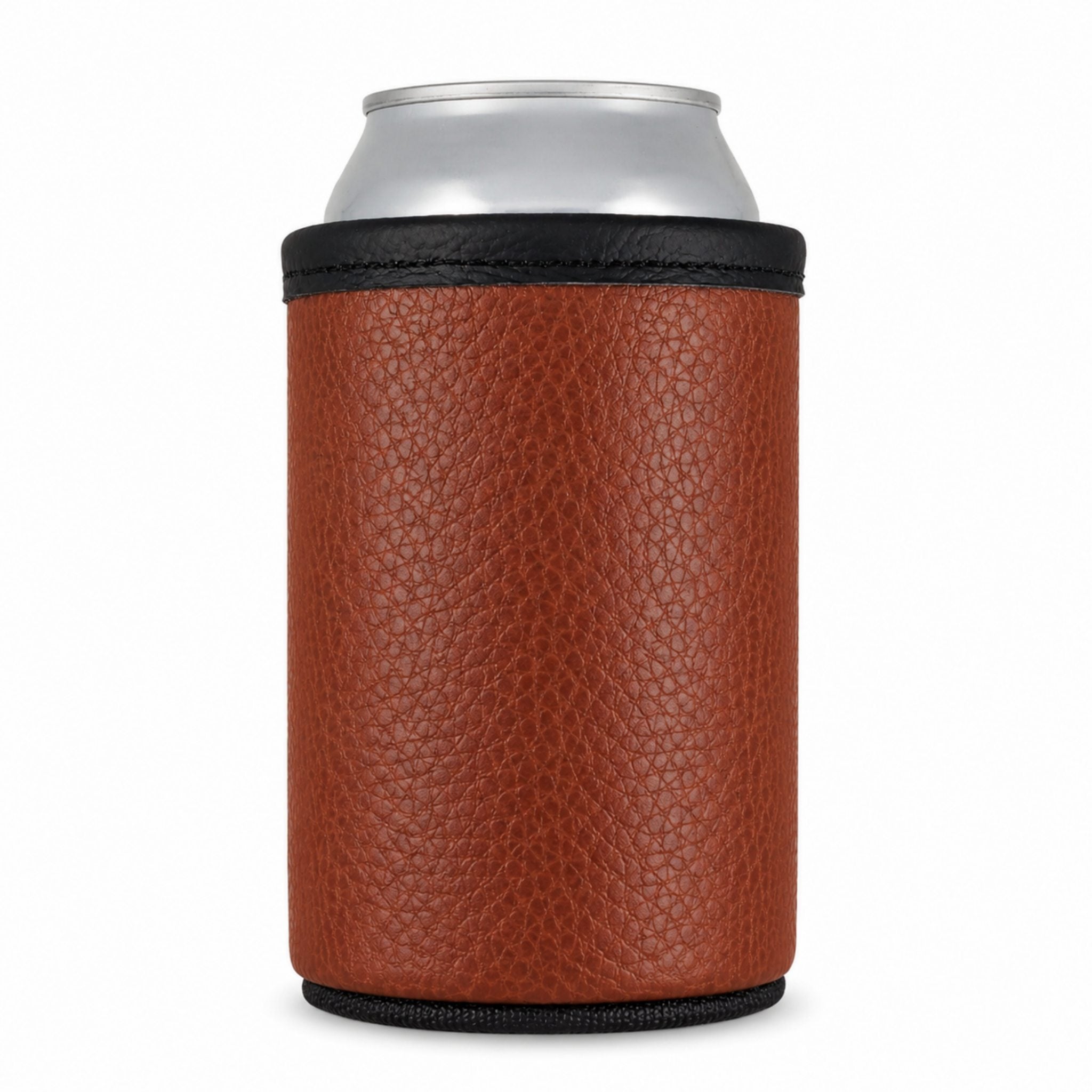 Leather Can Cooler – 12oz Standard & Coors Size | Handmade in Montana