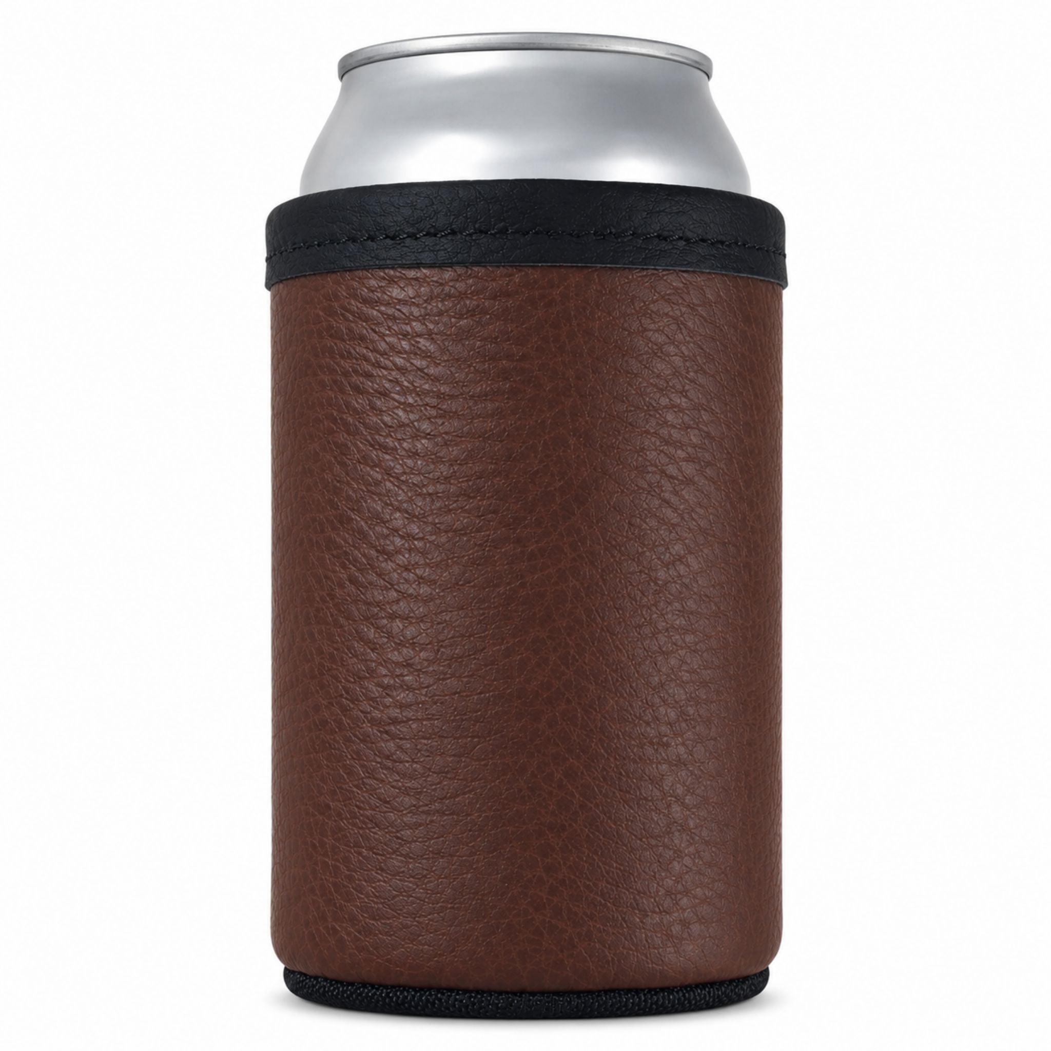 Leather Can Cooler – 12oz Standard & Coors Size | Handmade in Montana